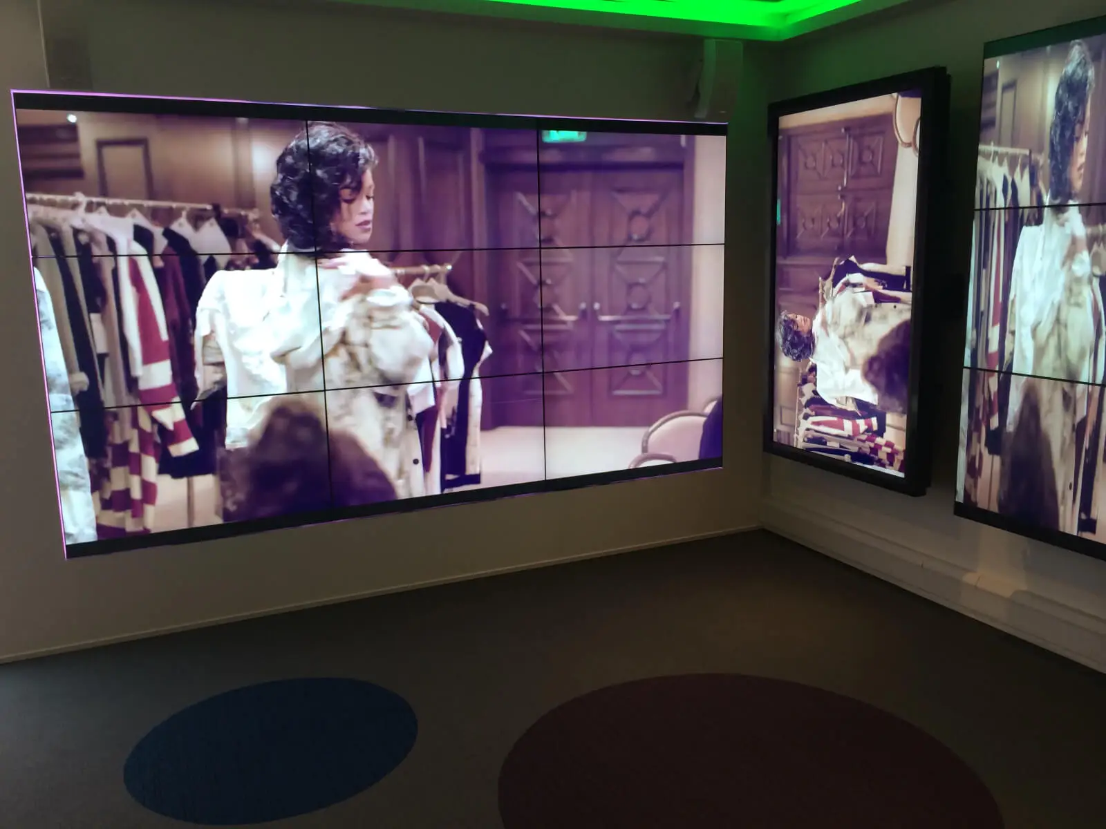 PEL UK Offices space with designer furniture and wall mounted digital screens 13